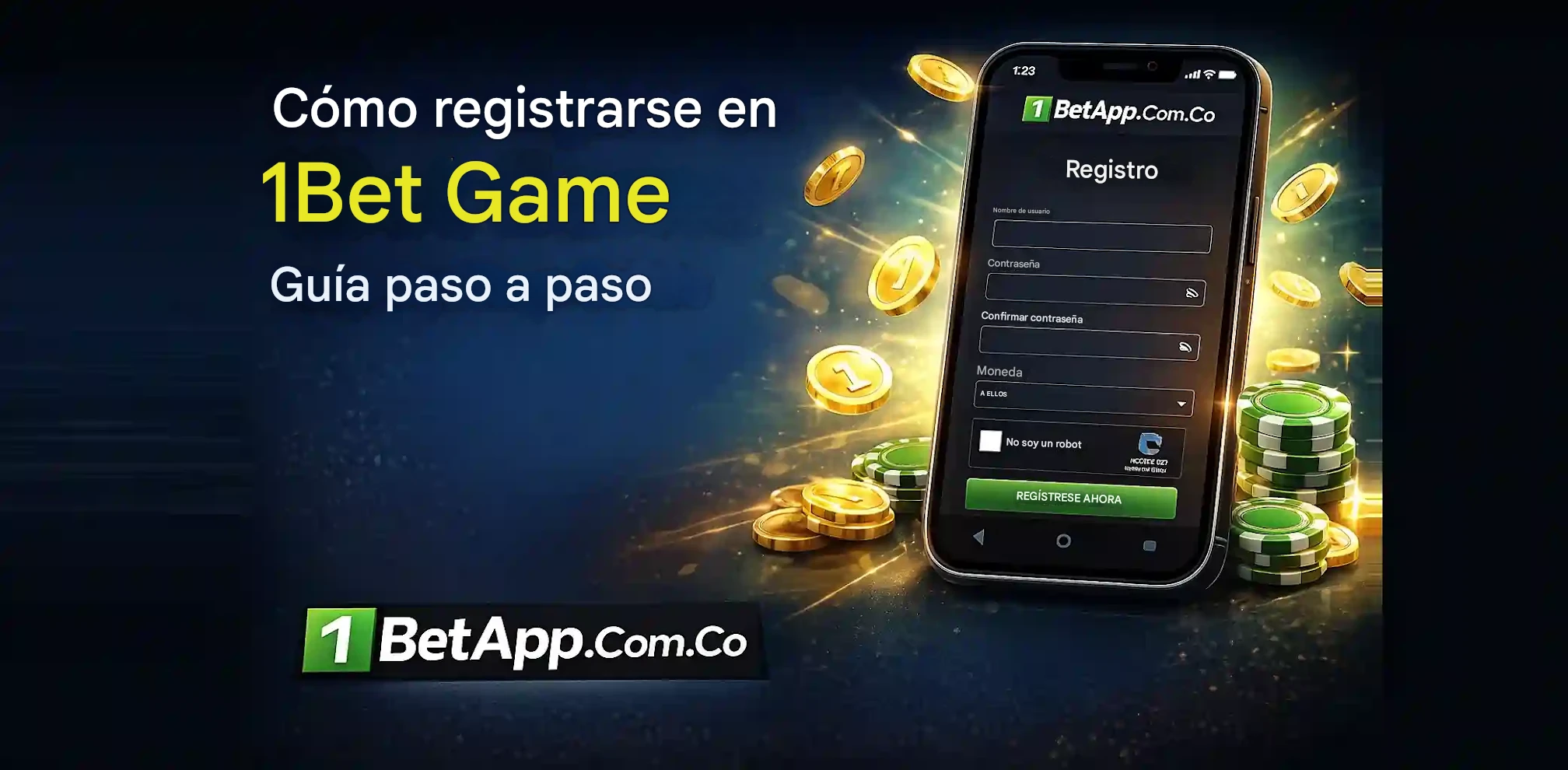 Guía Paso a Paso para Registrarse en 1Bet
